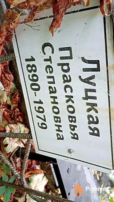 Луцкая Прасковья Степановна