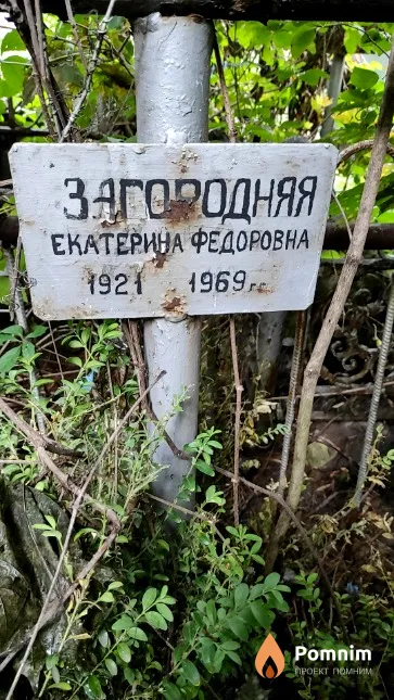 Загородняя Екатерина Федоровна