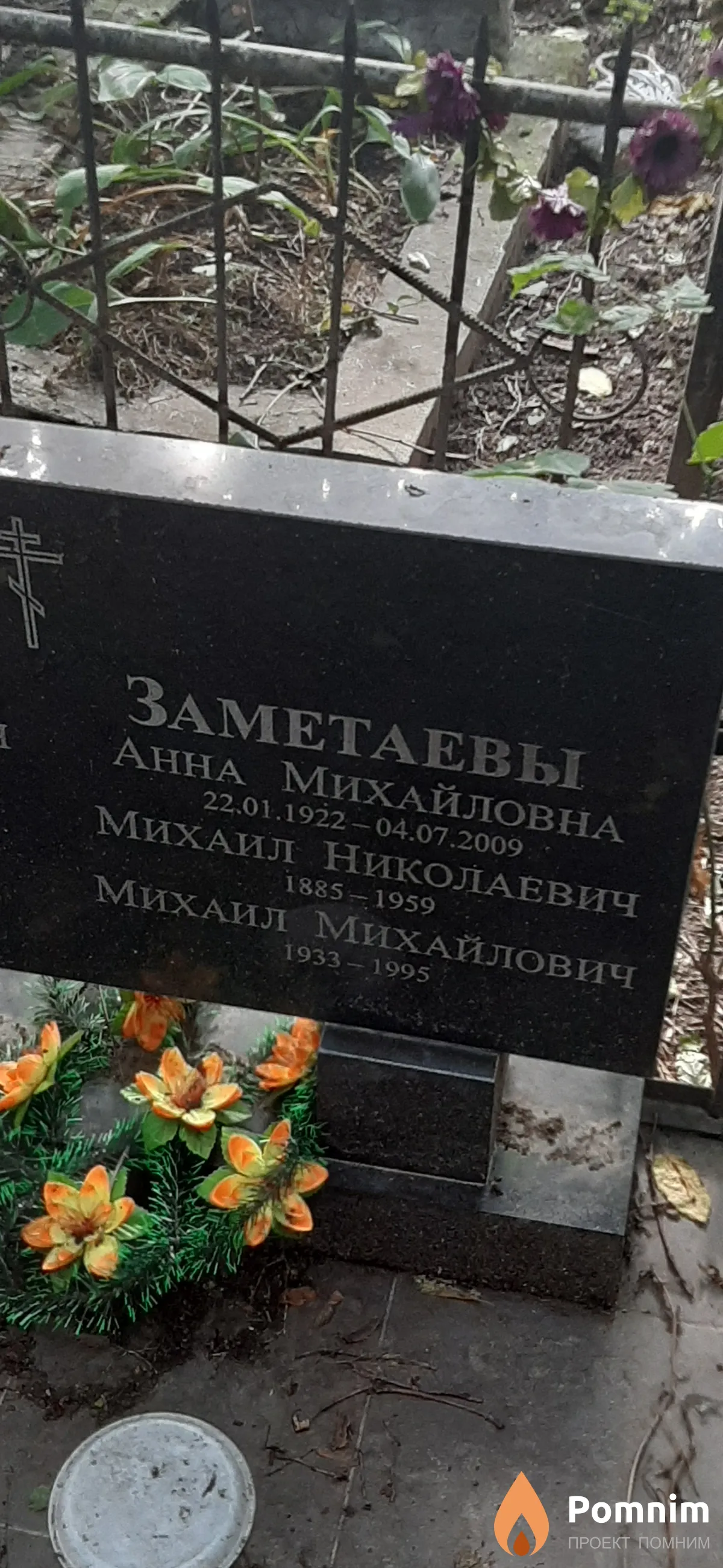 Заметаева Анна Михайловна