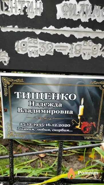 Тищенко Надежда Владимировна