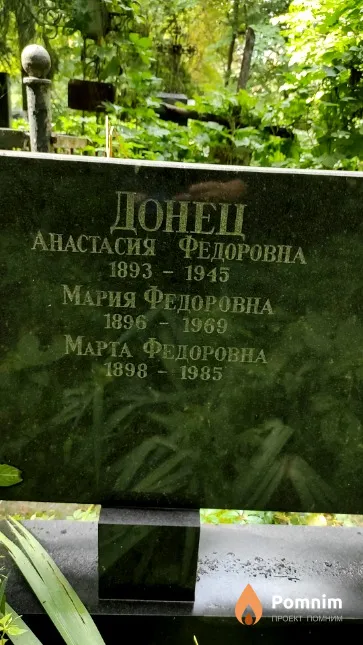 Донец Анастасия Федоровна