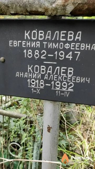 Ковалев Ананий Алексеевич
