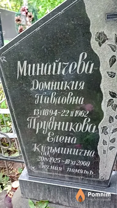 Минайчева Домникия Павловна