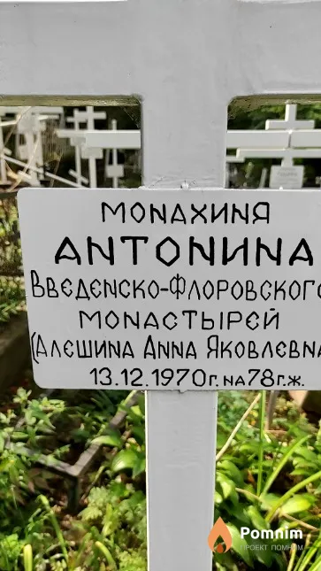 Aлешина Анна Яковлевна