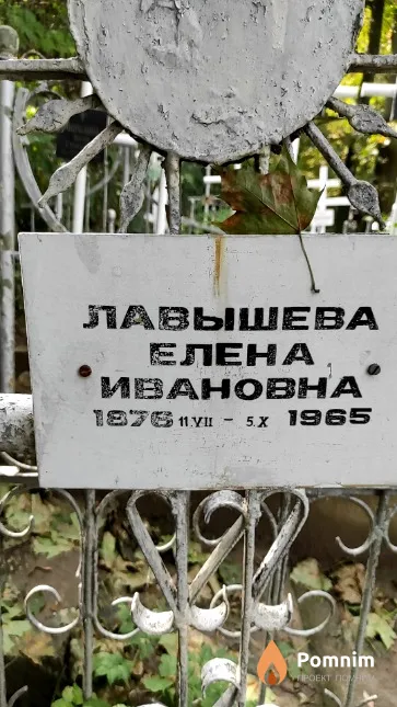 Лавышева Елена Ивановна
