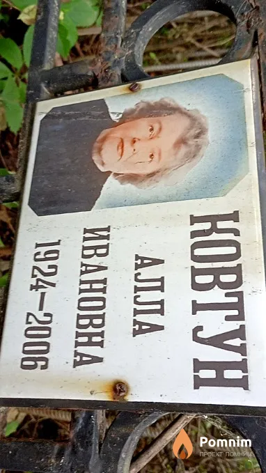 Ковтун Алла Ивановна