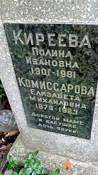 Комиссарова Елизавета Михайловна