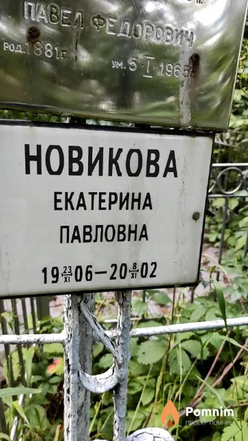 Новикова Екатерина Павловна