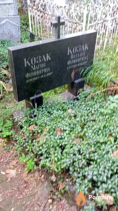 Козак Мария Фоминична
