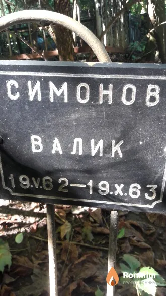 Симонов Валик .