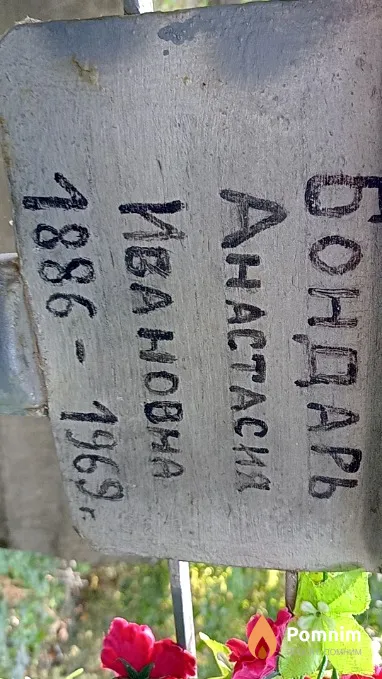 Бондарь Анастасия Ивановна