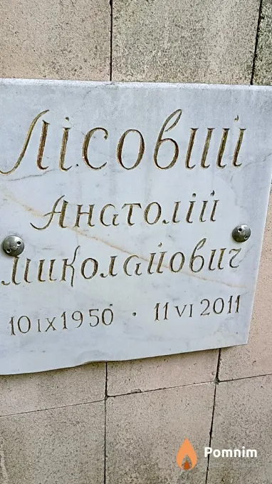 Лесовой Анатолий Николаевич