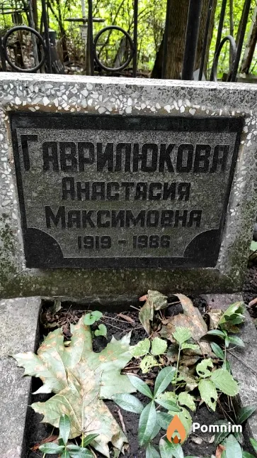 Гаврилюкова Анастасия Максимовня