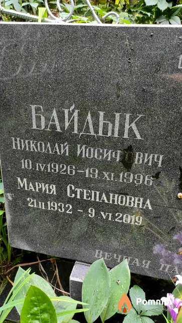 Байдык Мария Степановна