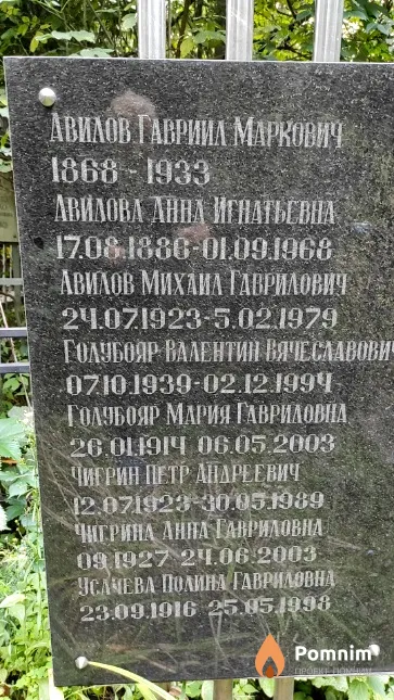 Голубояр Мария Гавриловна