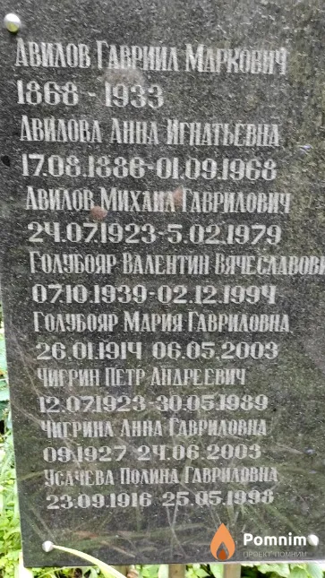 Усачева Полина Гавриловна