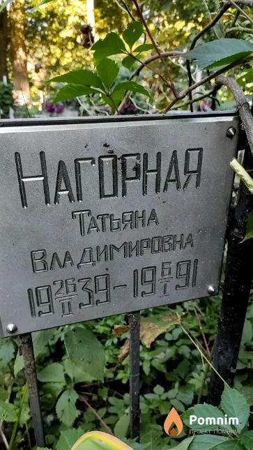 Нагорная Татьяна Владимировна