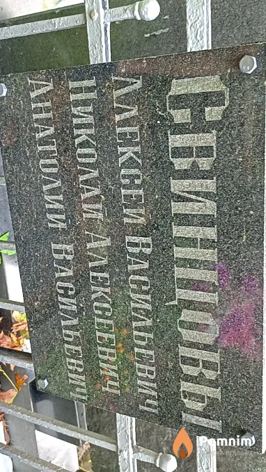 Свинцов Николай Алексеевич