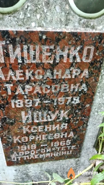 Тищенко Александра Тарасовна