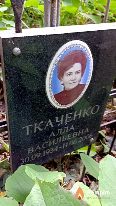 Ткаченко Алла Васильевна