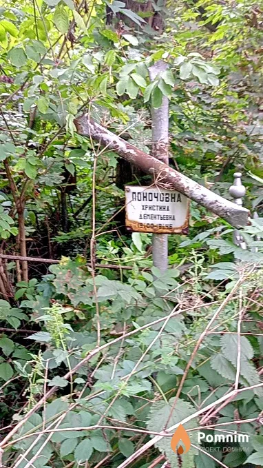 Поночовна Христина Дементьевна