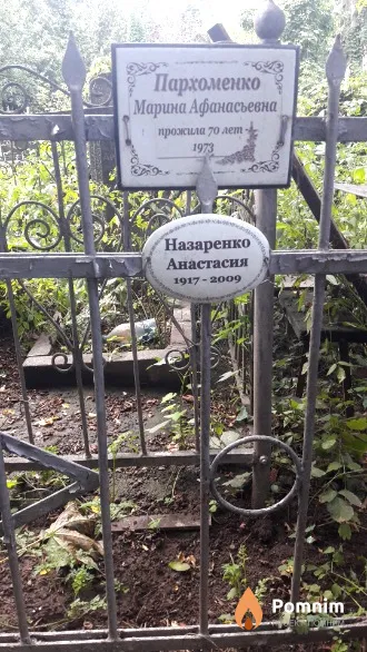 Пархоменко Марина Афанасьевна