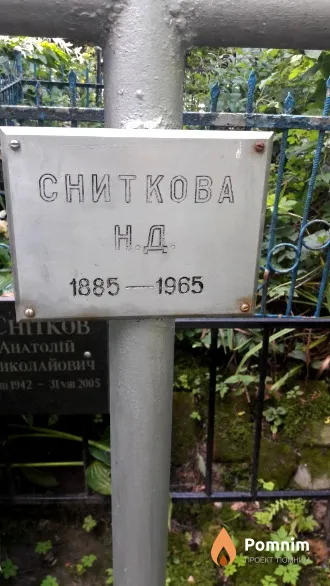 Сниткова Н. Д.