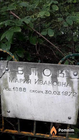 Блок Мария Ивановна