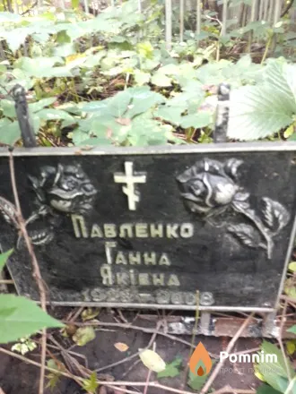 Павленко Ганна Якiвна