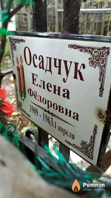 Осадчук Елена Фёдоровна