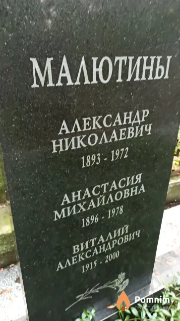Малютина Анастасия Михайловна