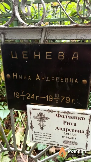 Ценева Нина Андреевна