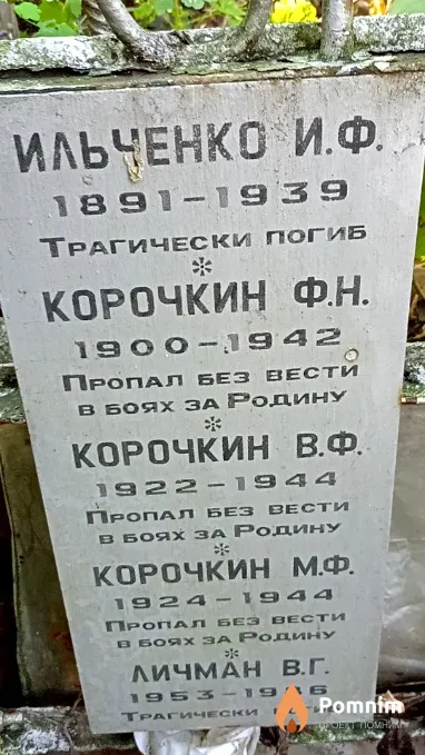 Корочкин М Ф