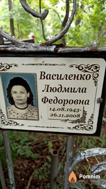 Василенко Людмила Федоровна