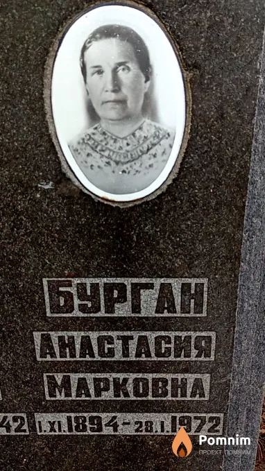 Бурган Анастасия Марковна
