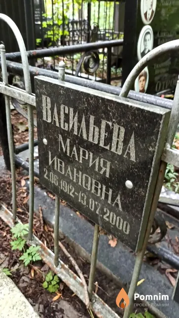 Васильева Мария Ивановна