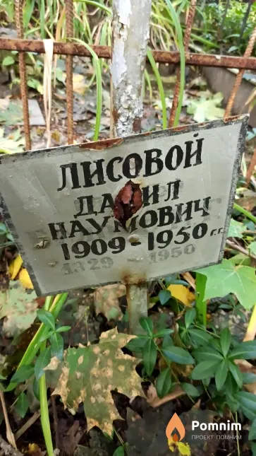 Лисовой Данил Наумович