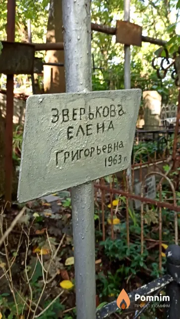 Зверькова Елена Григорьевна