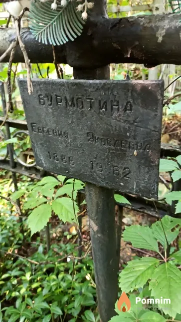 Бурмотина Евгения Яковлевна