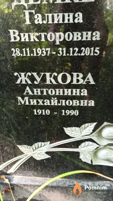Жукова Антонина Михайловна