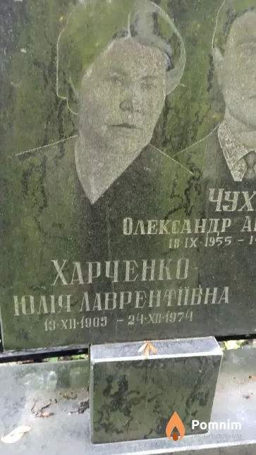 Харченко Юлія Лаврентіївна