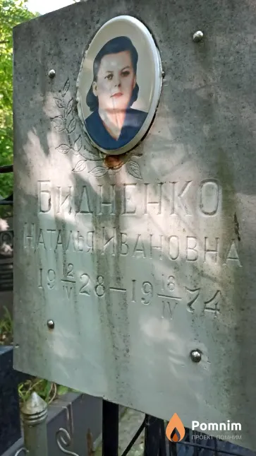 Бидненко Наталья Ивановна