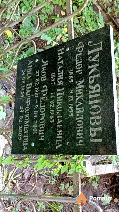 Лукьянова Анна Варфоломеевна