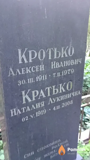 Кратько Наталия Лукинична