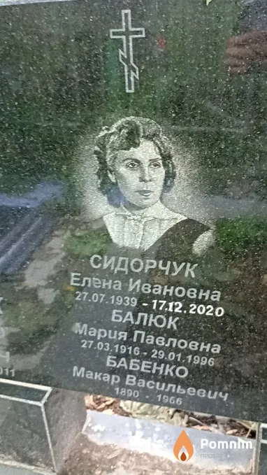 Балюк Мария Павловна