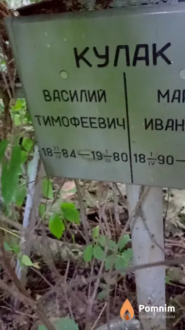 Кулак Василий Тимофеевич