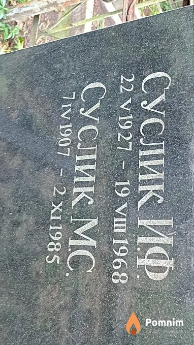 Суслик М С