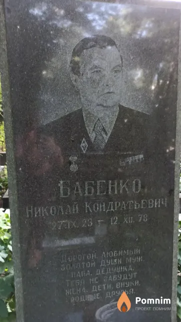 Бабенко Николай Кондратьевич