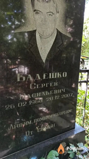Бадешко Сергей Васильевич