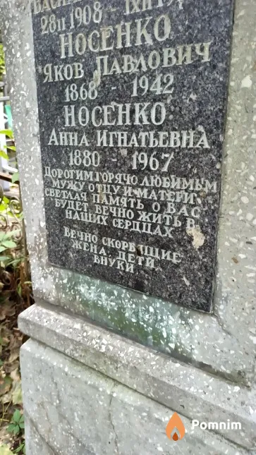 Носенко Анна Игнатьевна